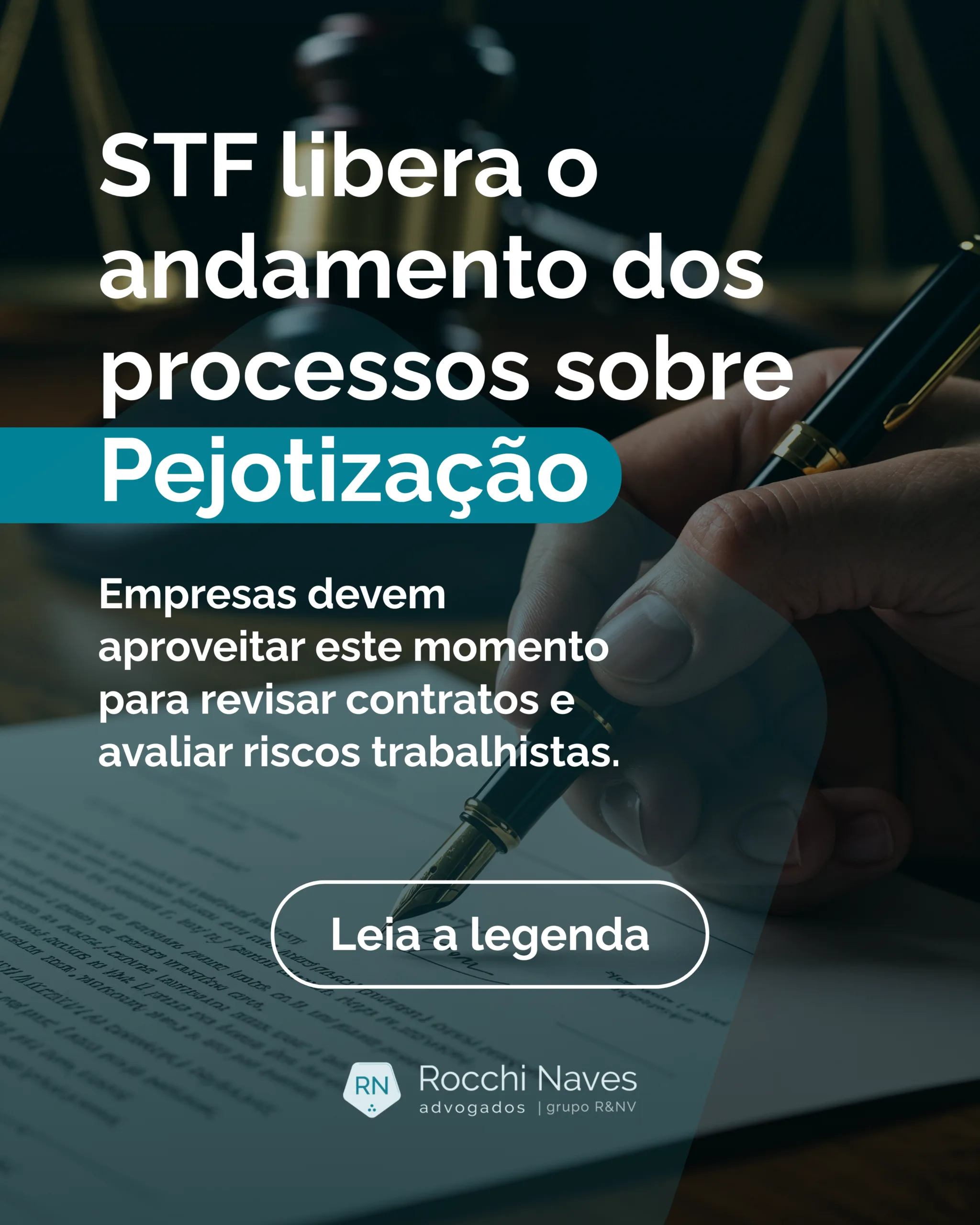 STF libera andamento dos processos sobre pejotização e retoma julgamentos na Justiça do Trabalho.