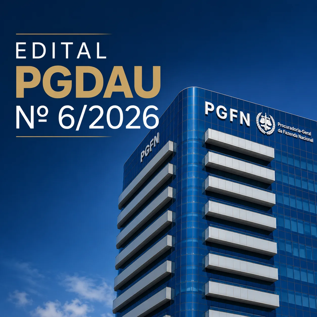 Edital PGDAU nº 6/2026: entenda quem pode aderir e quais são as condições da negociação